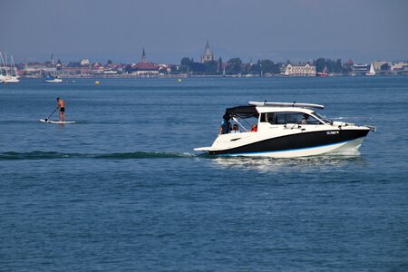 Motor recreation boat photo