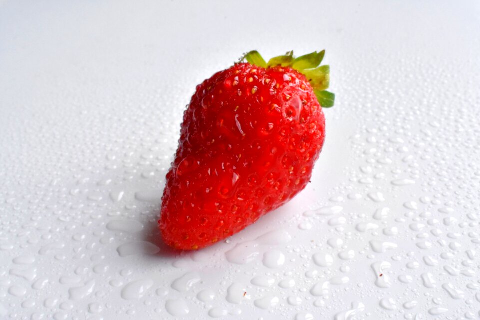 Juicy garden strawberry berry