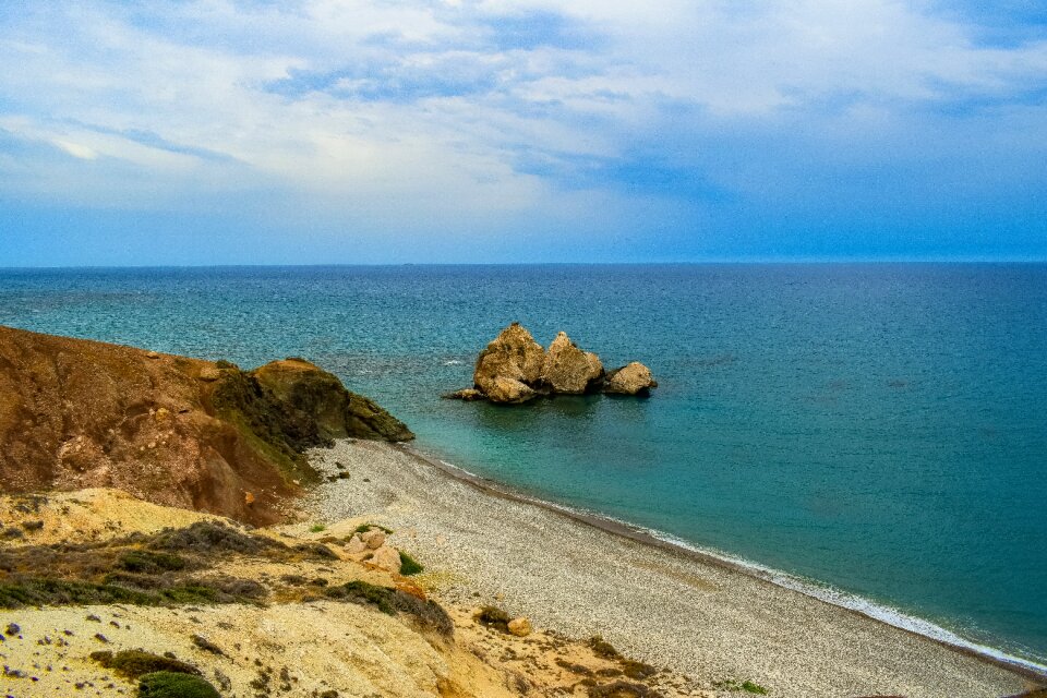Sea coast landscape