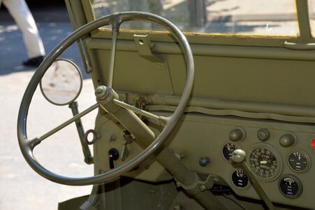 Vehicle steering wheel former photo