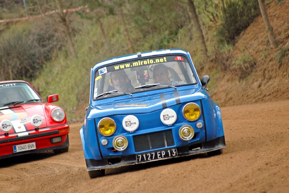 R8 gordini historic vehicles rally costa brava historic