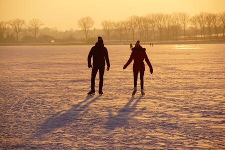 Cold snow frost photo