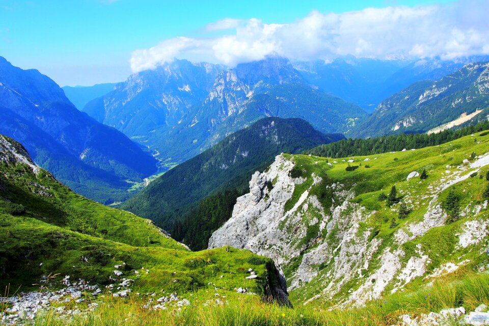 Slovenia lake nature