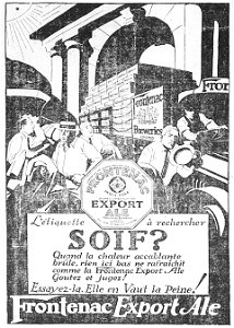 Soif? - Frontenac Export Ale