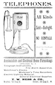 Telephones - T.W. Ness & Co.
