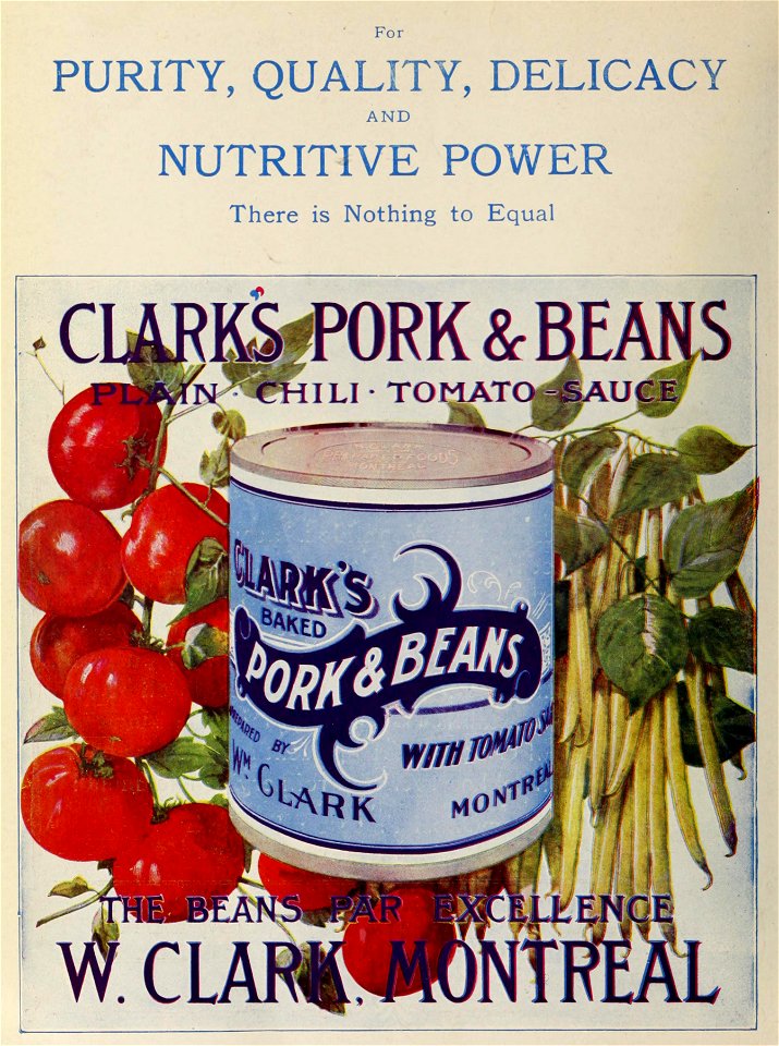 Clark's Pork & Beans - W. Clark