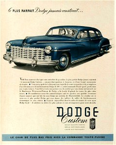 Le plus parfait Dodge jamais construit - Dodge Custom