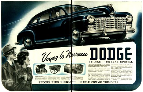 Voyez le nouveau Dodge 1946