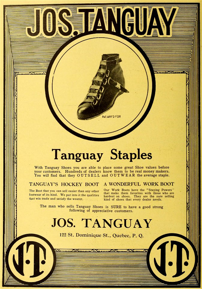 Tanguay Staples - Jos. Tanguay