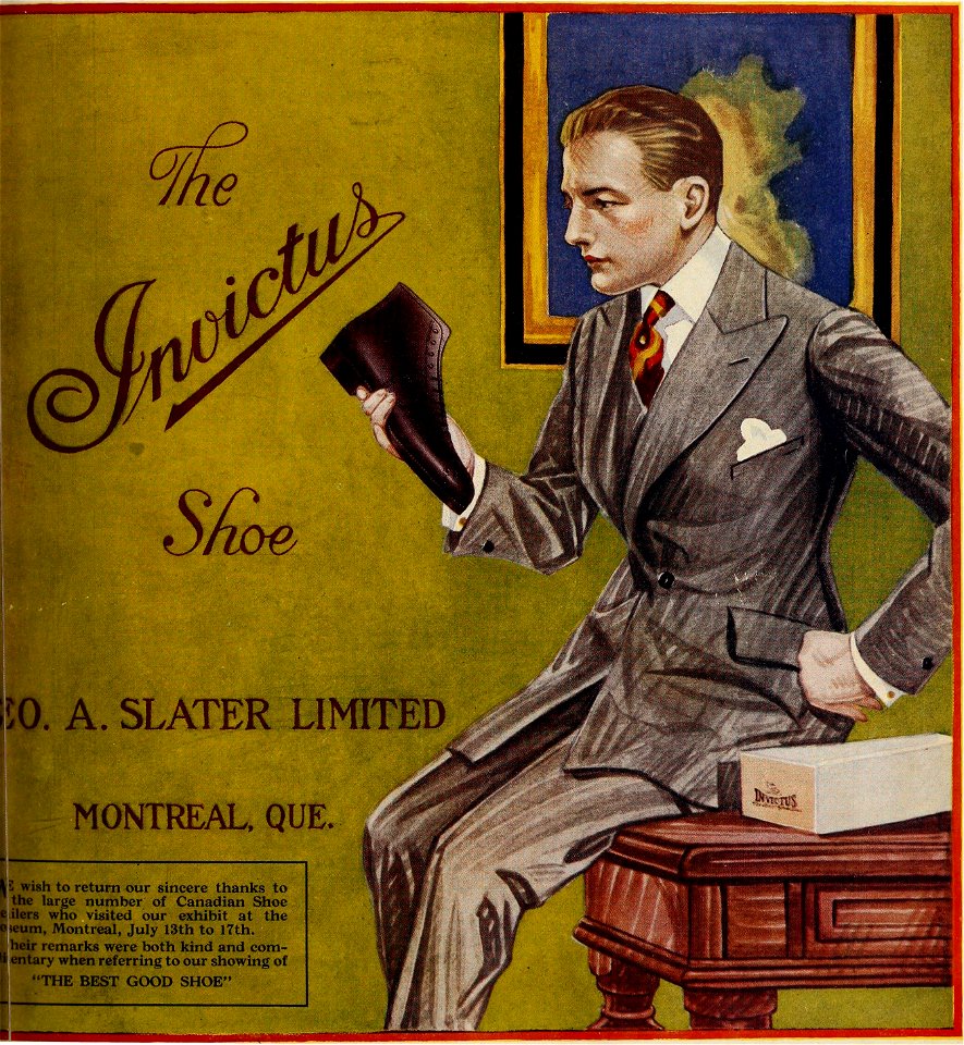 The Invictus Shoe - Geo. A. Slater Limited