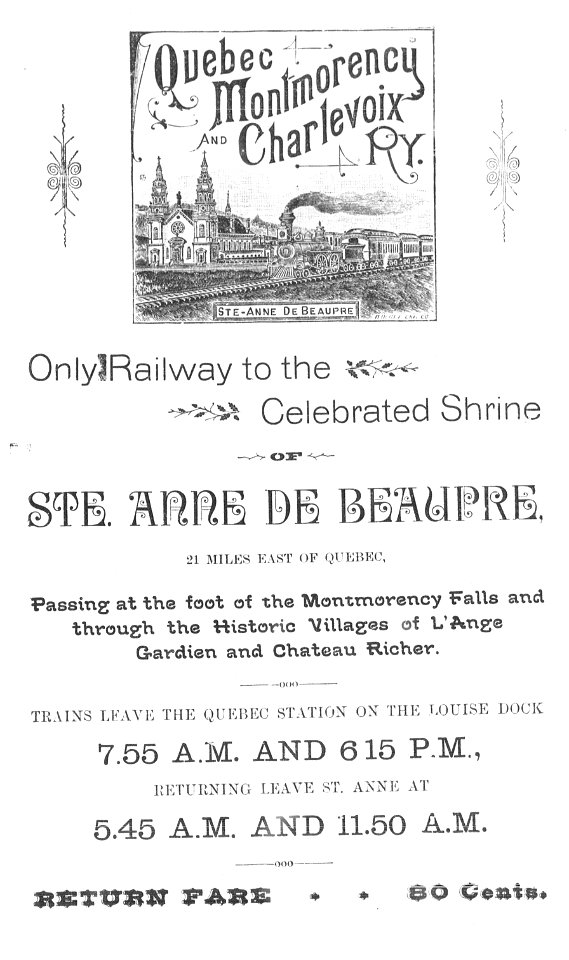 Quebec, Montmorency and Charlevoix Railway