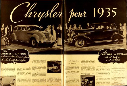 Chrysler pour 1935 photo
