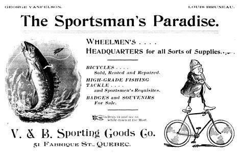 The Sportsman's Paradise - V. & B. Sporting Goods Co. photo