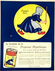 Old Dutch Cleaner, le symbole de la propreté hygiénique
