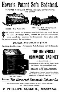 The Universal Commode Cabinet Co.
