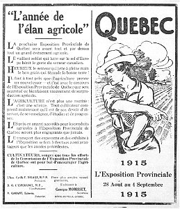 Exposition Provinciale de Québec 1915 photo