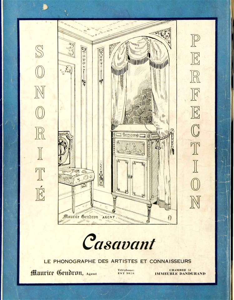 Phonographe Casavant