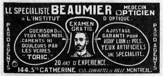 Le spécialiste Beaumier, médecin opticien photo