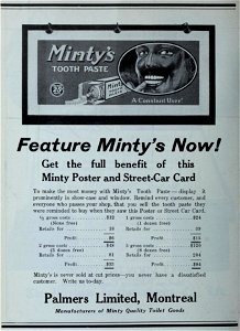 Minty's Tooth Paste - Palmers Limited