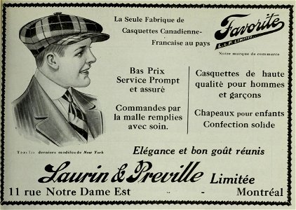 Casquettes Laurin & Preville Limitée