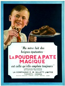 La poudre à pâte Magic - La compagnie E. W. Gillett Limitée
