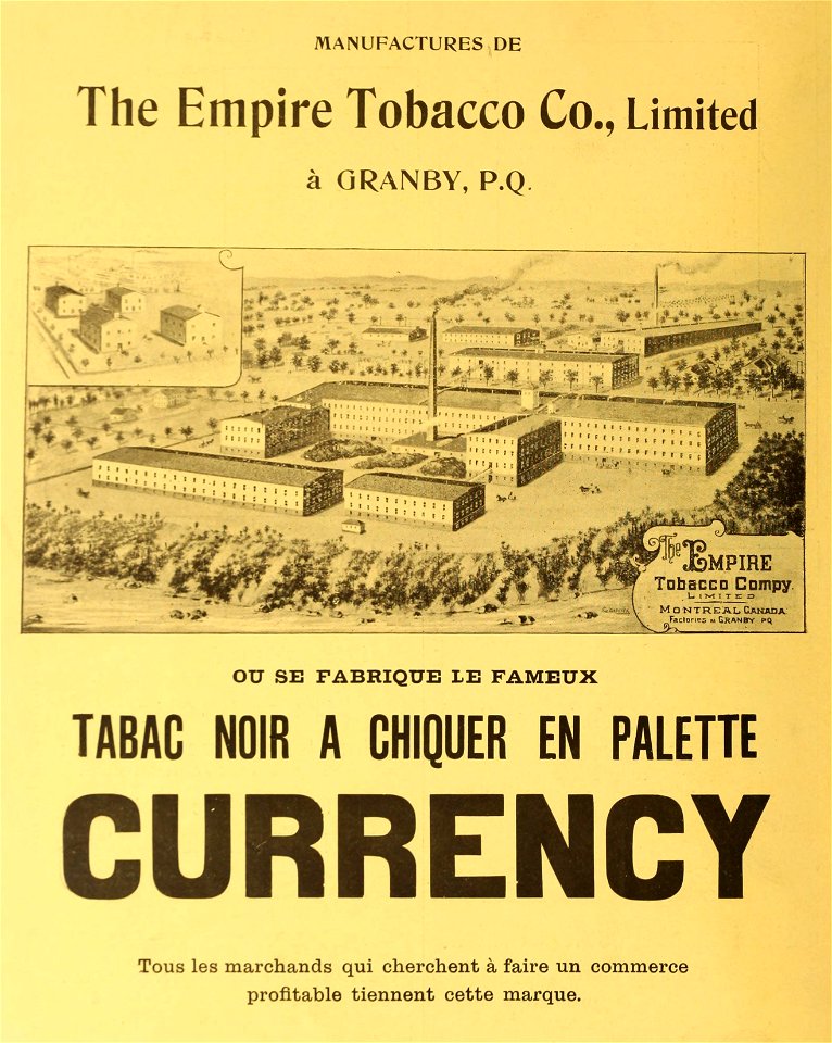 Tabac Currency - The Empire Tobacco Co.