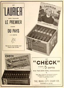 Le "Laurier" et le "Check" - Rock City Cigar Co. photo