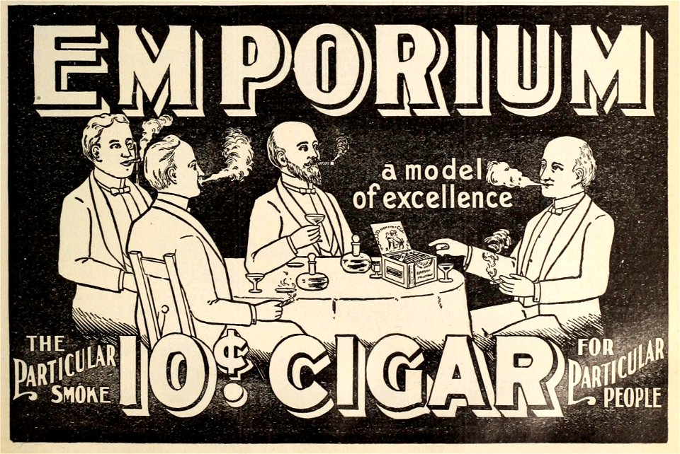 Emporium 10¢ cigar - The Emporium Cigar Co.