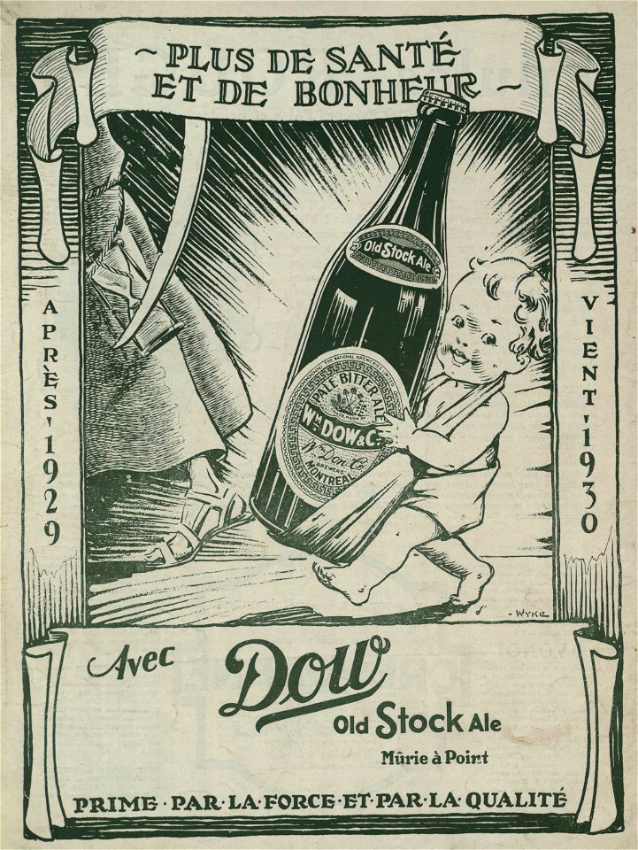 Plus de santé et plus de bonheur - Dow Old Stock Ale