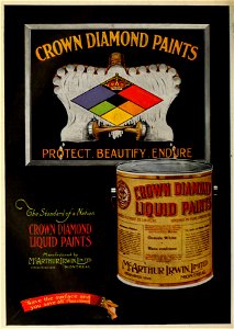 Crown Diamond Liquid Paints - McArthur Irwin