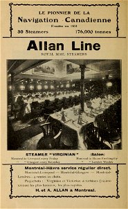 Allan Line, Royal Mail Steamers