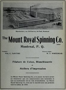 The Mount Royal Spinning Co. photo
