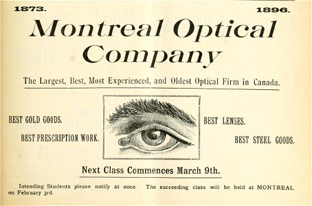 Montreal Optical Company photo