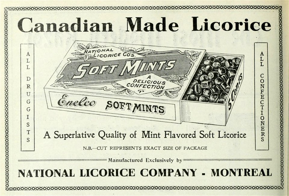 Canadian Made Licorice - National Licorice Company