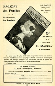 Album Universel - Publié par E. Mackay