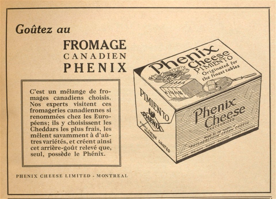 Fromage Canadien Phenix - Phenix Cheese Limited