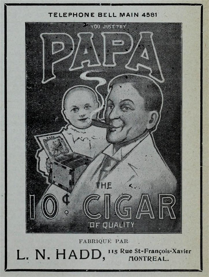 Papa Cigar - L. N. Hadd