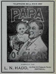Papa Cigar - L. N. Hadd