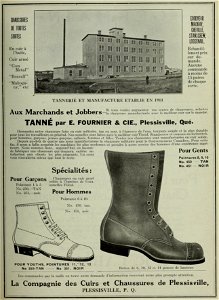 La Compagnie des cuirs et chaussures de Plessisville