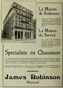 Spécialiste en Chaussure - James Robinson