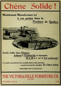 The Victoriaville Furniture Co. - Chêne solide!