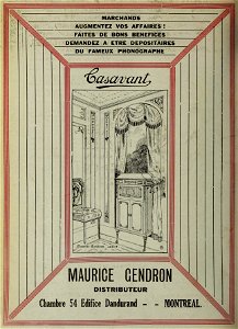 Phonographe Casavant