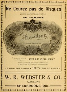 El Presidente - W. R. Webster & Co