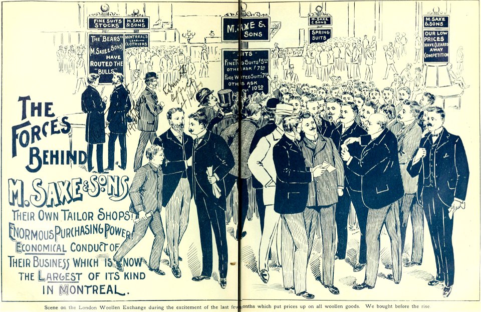 The Forces Behind M. Saxe & Sons