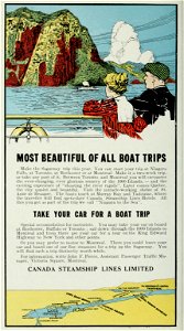 The Most Beautiful of All Boat Trips - Canada Steamship Lines Limited