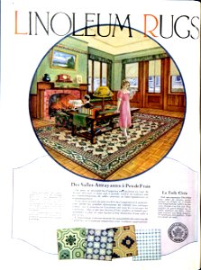 Linoleum Rugs - Dominion Oilcloth & Linoleum Co.
