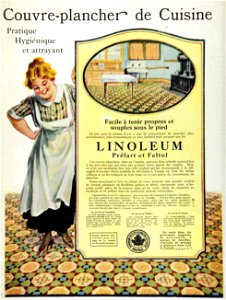 Couvre-plancher de cuisine - Dominion Oilcloth and Linoleum Company