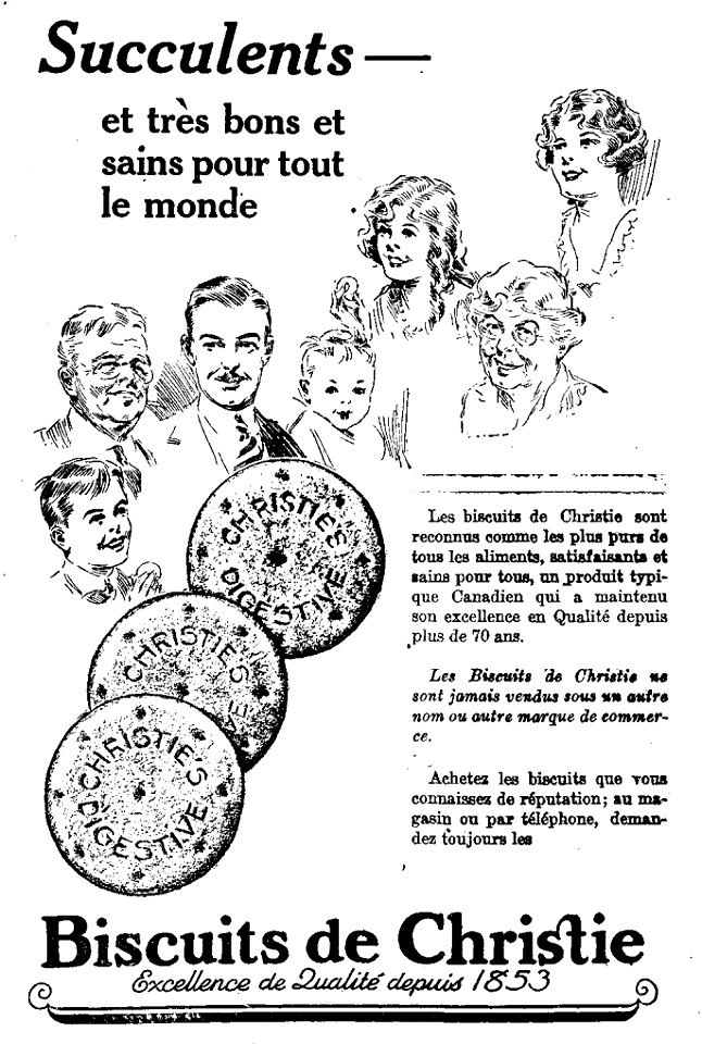 Biscuits de Christie
