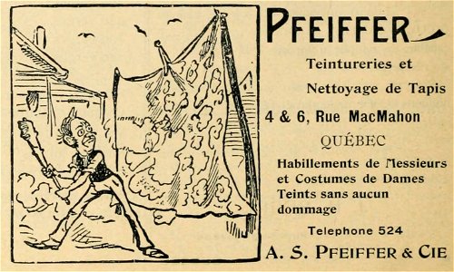 A. S. Pfeiffer& Cie, Teintureries et nettoyage de tapis photo