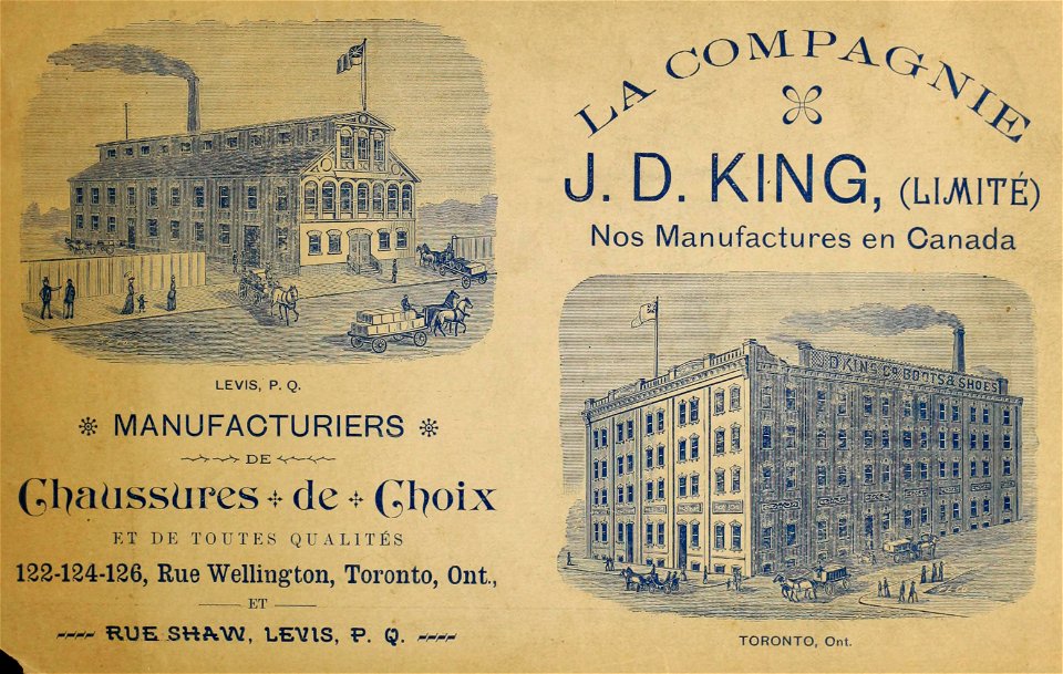J. D. King, chaussures de choix